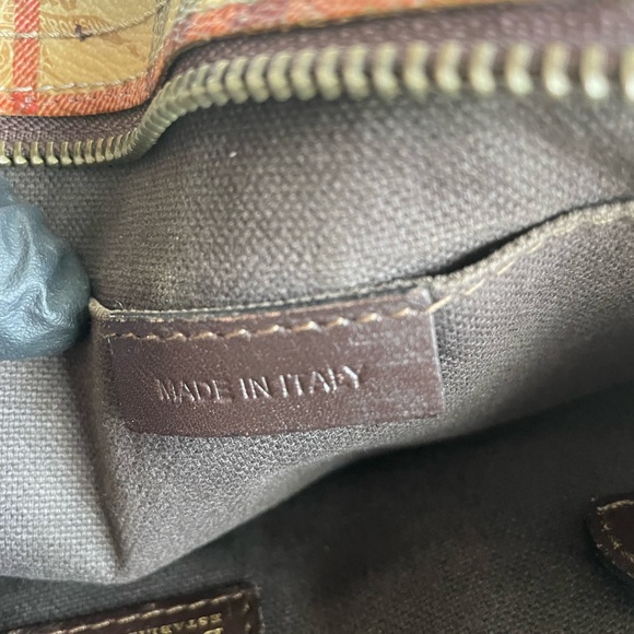 Burberry Haymarket tote bag